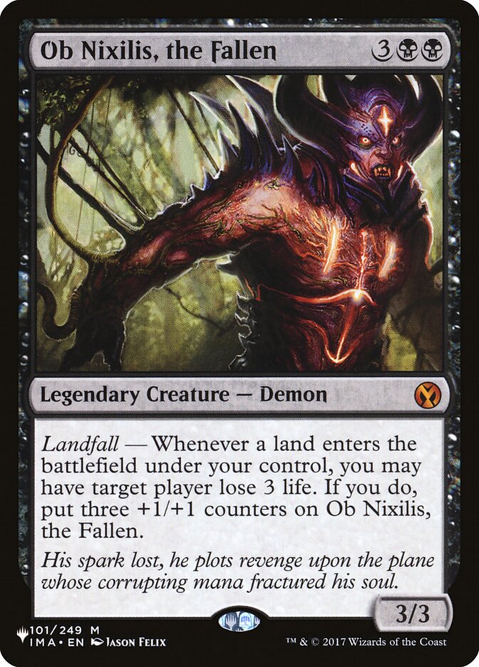 Ob Nixilis, the Fallen [The List] | Odin's Place