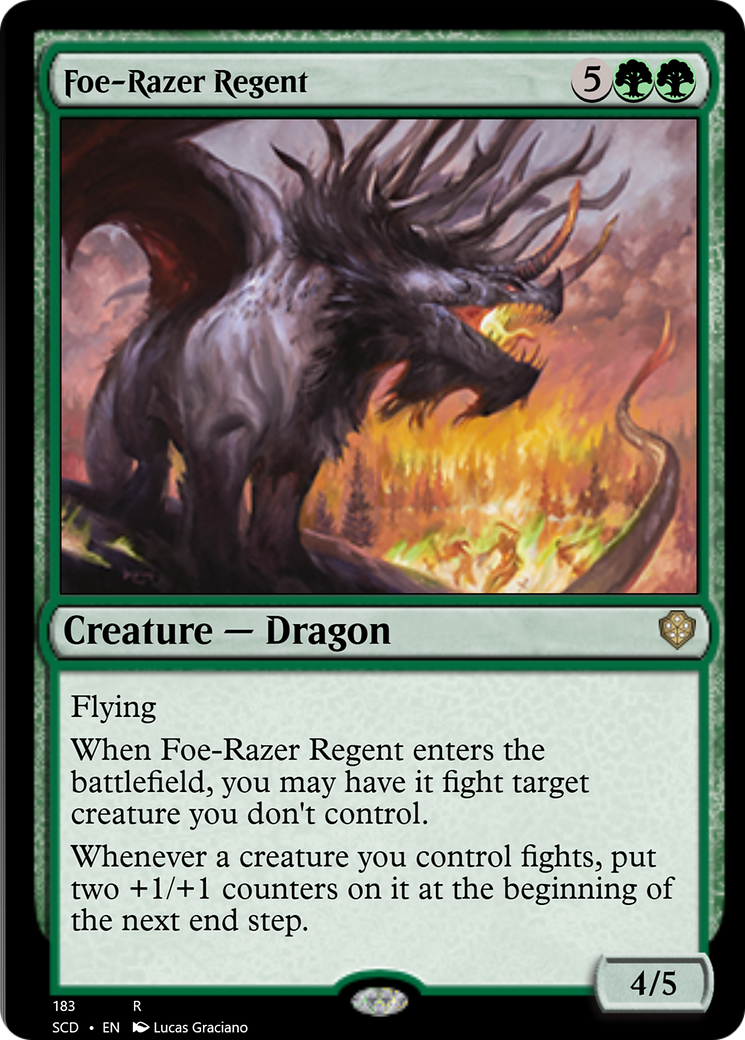 Foe-Razer Regent [Starter Commander Decks] | Odin's Place