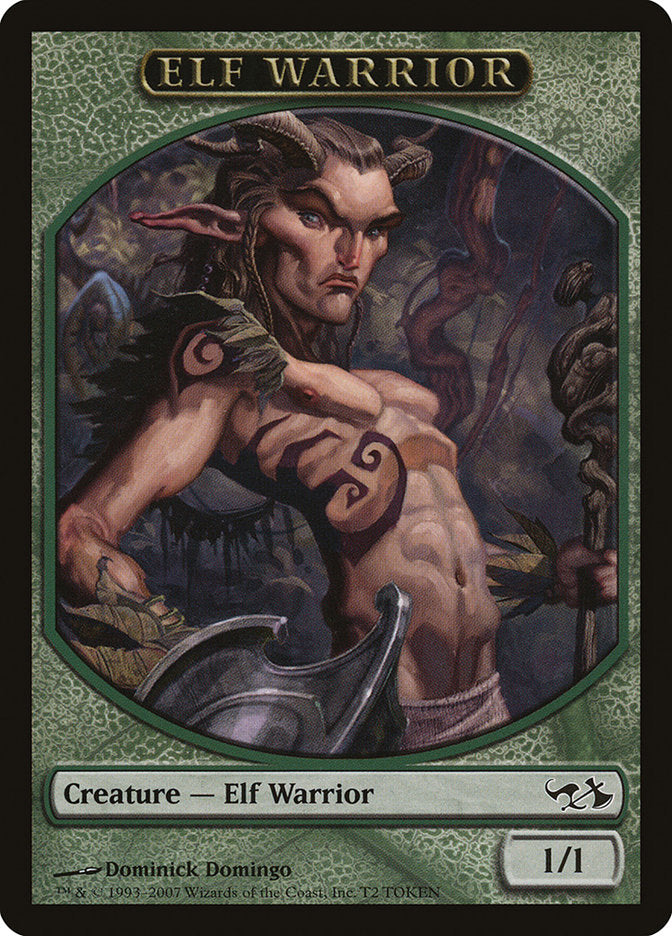 Elf Warrior Token [Duel Decks: Elves vs. Goblins Tokens] | Odin's Place