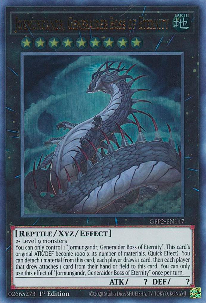 Jormungandr, Generaider Boss of Eternity [GFP2-EN147] Ultra Rare | Odin's Place