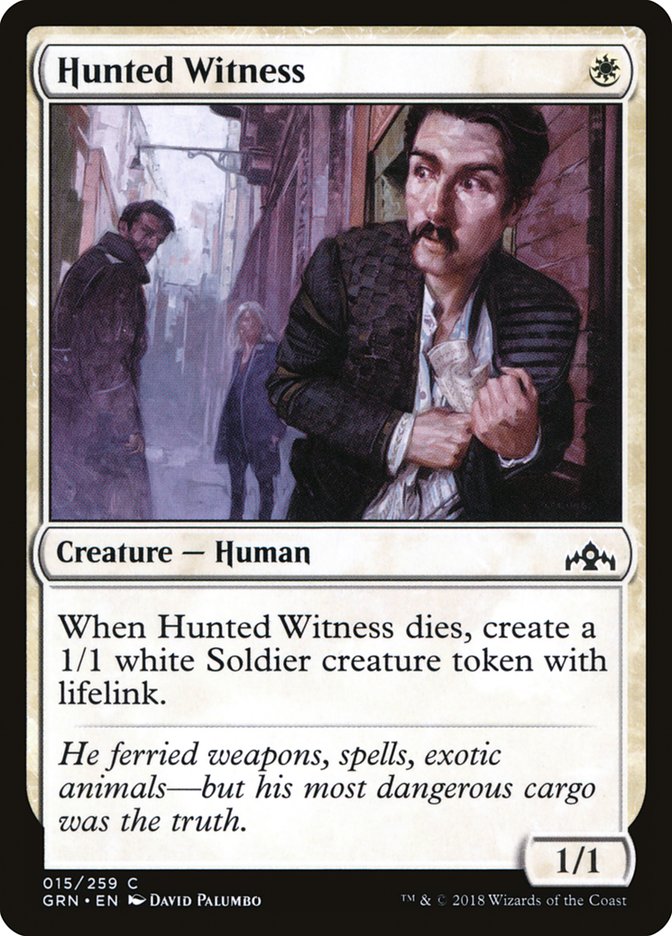 Hunted Witness (15) [Guilds of Ravnica] | Odin's Place
