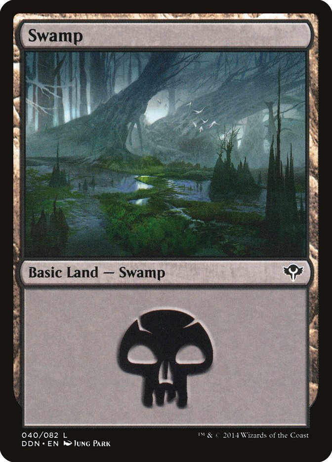 Swamp (40) [Duel Decks: Speed vs. Cunning] | Odin's Place