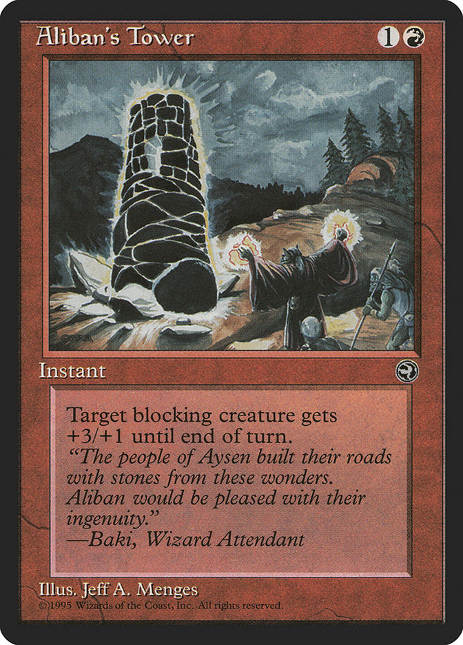 Aliban's Tower (Baki Flavor Text) [Homelands] | Odin's Place