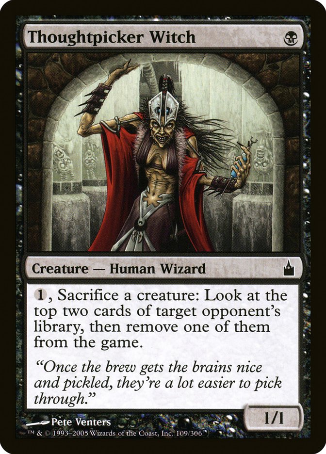Thoughtpicker Witch (109) [Ravnica: City of Guilds] | Odin's Place