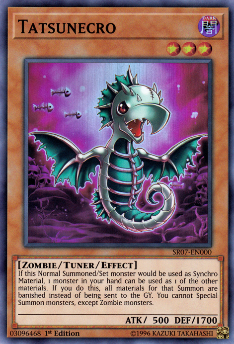 Tatsunecro [SR07-EN000] Super Rare | Odin's Place
