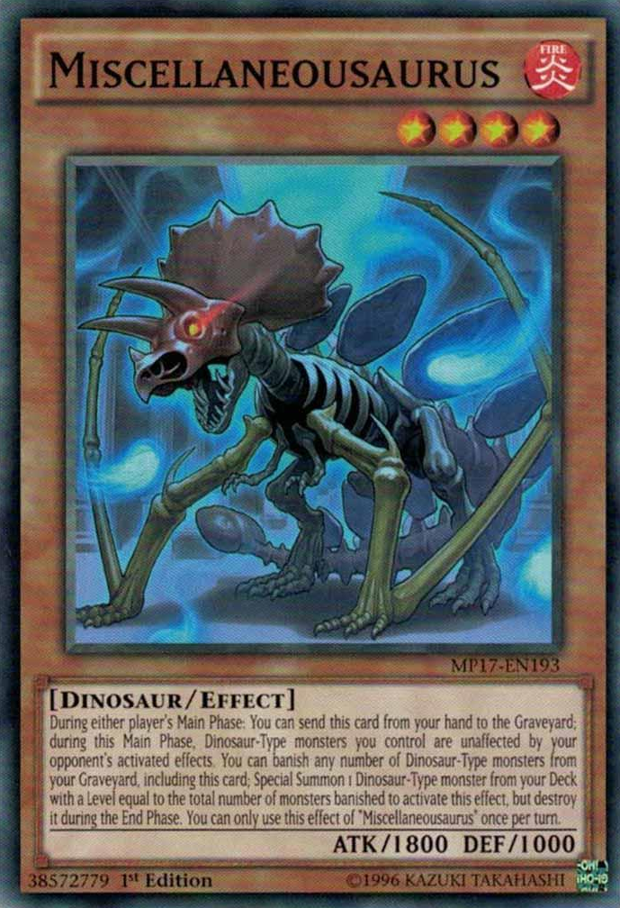 Miscellaneousaurus [MP17-EN193] Common | Odin's Place