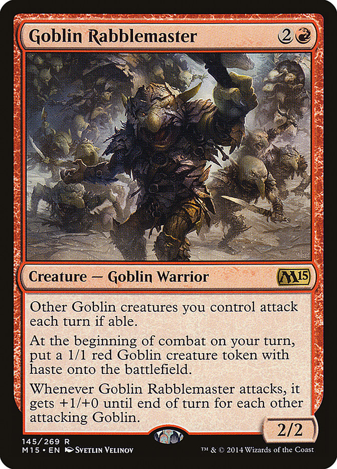 Goblin Rabblemaster (145) [Magic 2015] | Odin's Place