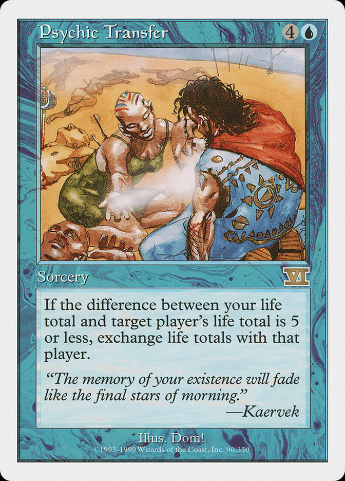 Psychic Transfer (90) [Classic Sixth Edition] | Odin's Place