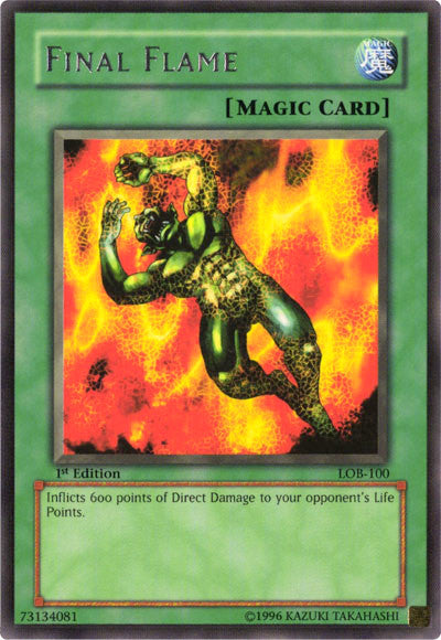 Final Flame [LOB-100] Rare | Odin's Place