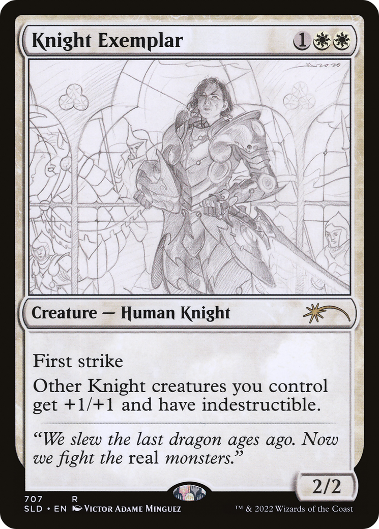 Knight Exemplar (707) [Secret Lair Drop Series] | Odin's Place