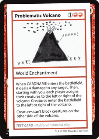 Problematic Volcano (2021 Edition) [Mystery Booster Playtest Cards] | Odin's Place