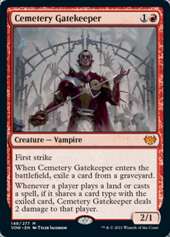 Cemetery Gatekeeper [Innistrad: Crimson Vow] | Odin's Place