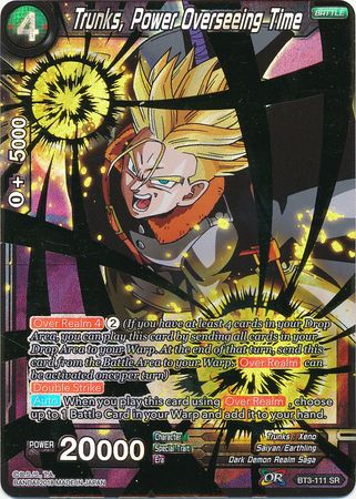 Trunks, Power Overseeing Time (BT3-111) [Cross Worlds] | Odin's Place