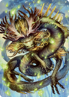 Kura, the Boundless Sky Art Card [Kamigawa: Neon Dynasty Art Series] | Odin's Place