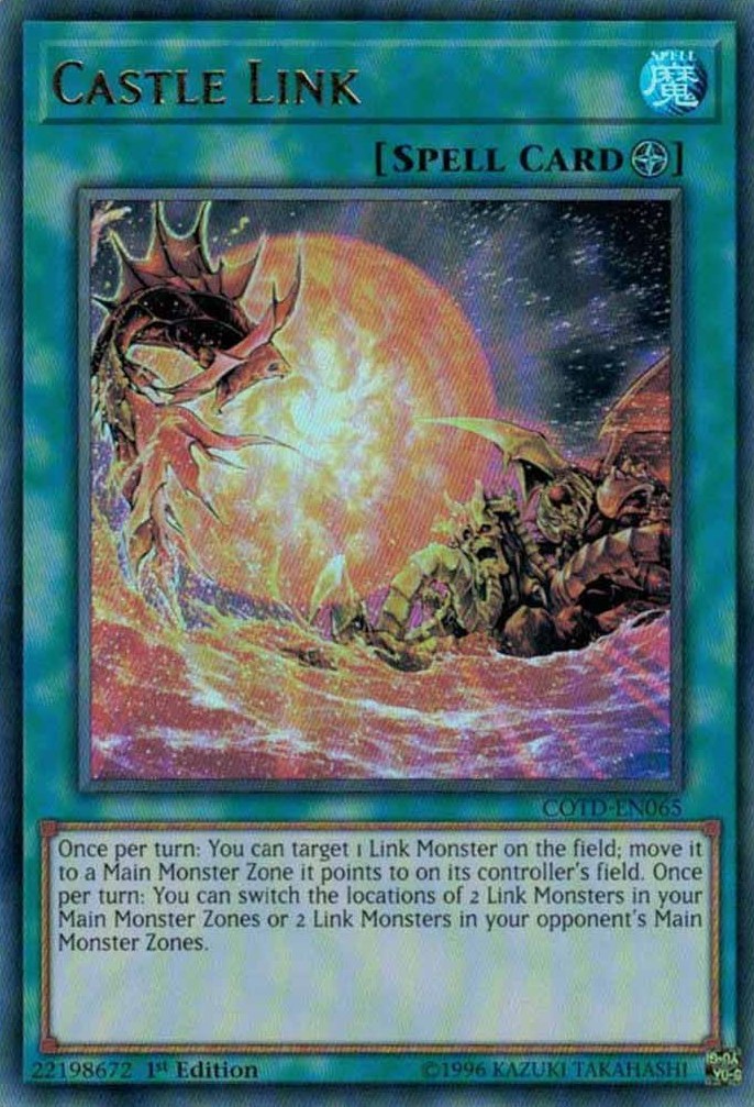 Castle Link [COTD-EN065] Ultra Rare | Odin's Place