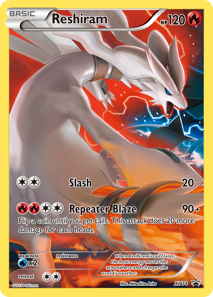 Reshiram (XY74) [XY: Black Star Promos] | Odin's Place