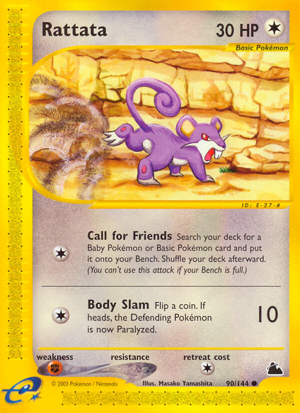 Rattata (90/144) [Skyridge] | Odin's Place