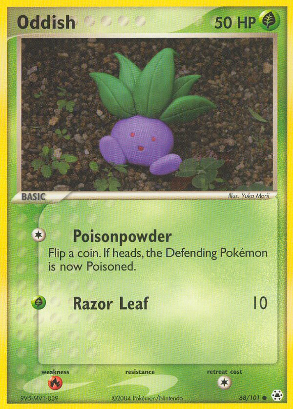 Oddish (68/101) [EX: Hidden Legends] | Odin's Place