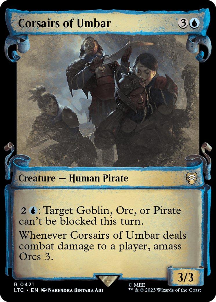 Corsairs of Umbar [The Lord of the Rings: Tales of Middle-Earth Commander Showcase Scrolls] | Odin's Place