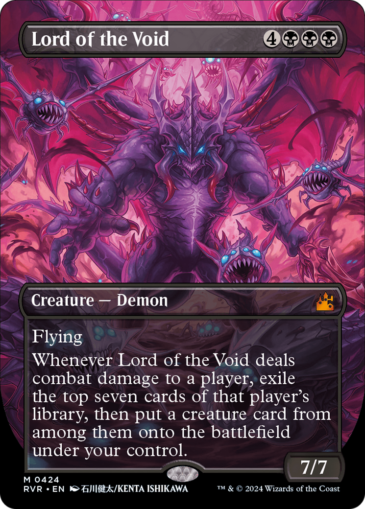 Lord of the Void (Anime Borderless) [Ravnica Remastered] | Odin's Place
