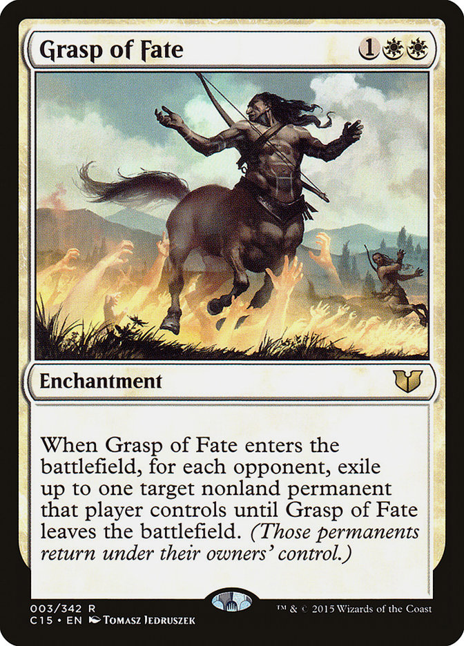 Grasp of Fate (3) [Commander 2015] | Odin's Place