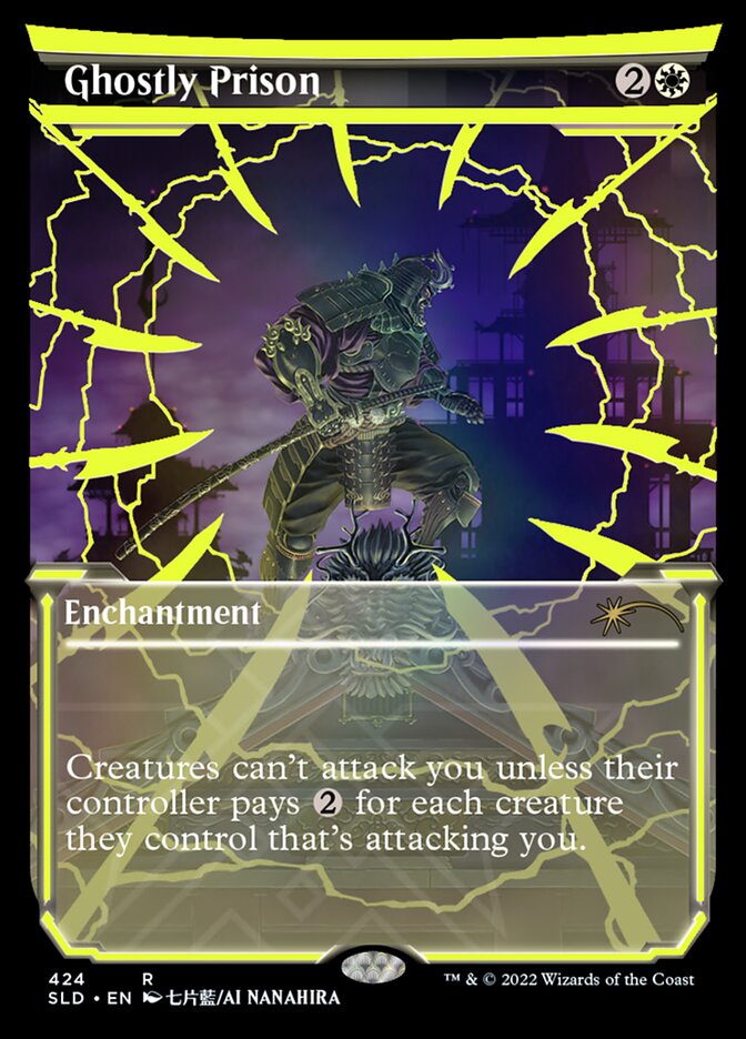 Ghostly Prison (Neon Ink Yellow) [Secret Lair Drop Series] | Odin's Place