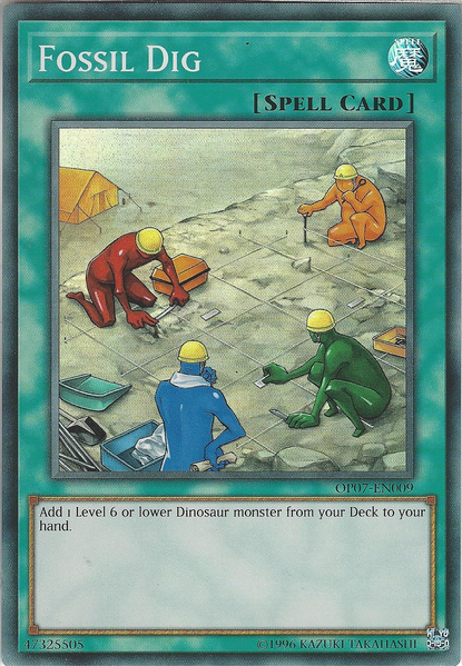 Fossil Dig [OP07-EN009] Super Rare | Odin's Place