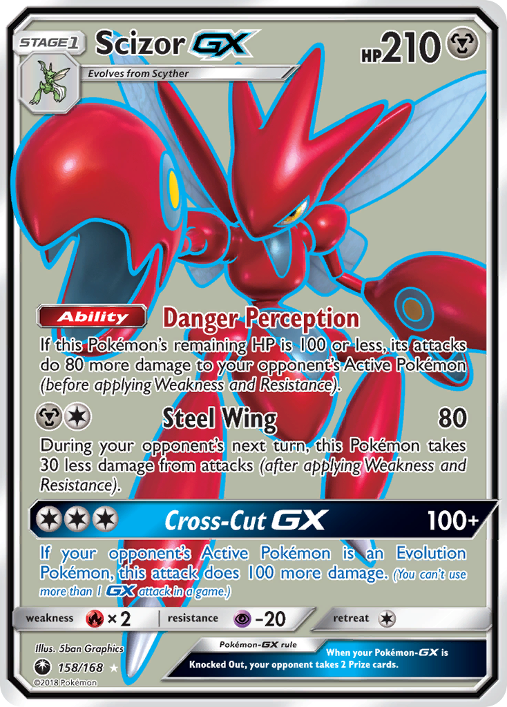 Scizor GX (158/168) [Sun & Moon: Celestial Storm] | Odin's Place