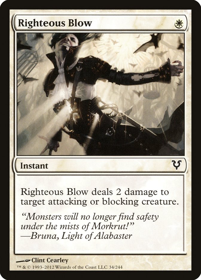 Righteous Blow (34) [Avacyn Restored] | Odin's Place