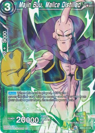 Majin Buu, Malice Distilled (EX15-03) [Battle Enhanced] | Odin's Place
