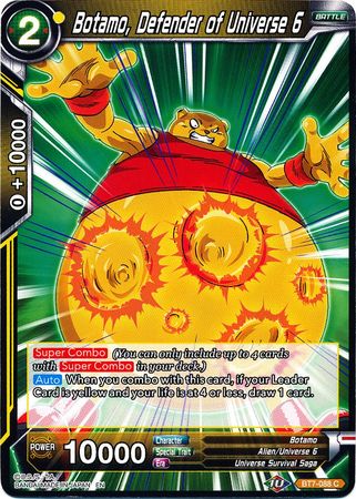 Botamo, Defender of Universe 6 (BT7-088) [Assault of the Saiyans] | Odin's Place