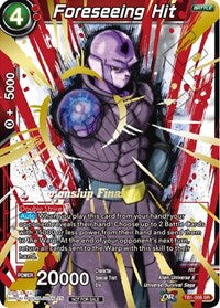 Foreseeing Hit (Championship Final 2019) (TB1-008) [Tournament Promotion Cards] | Odin's Place