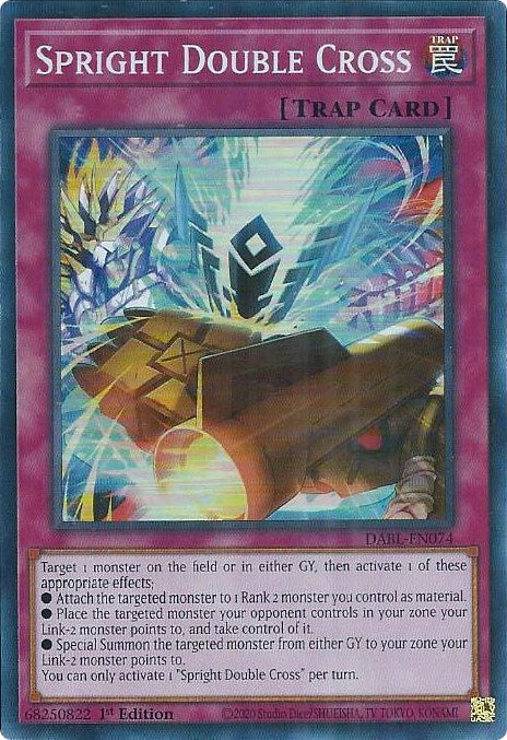 Spright Double Cross [DABL-EN074] Super Rare | Odin's Place