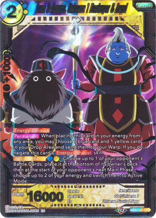 Iwne & Awamo, Universe 1 Destroyer & Angel (DB2-168) [Divine Multiverse] | Odin's Place