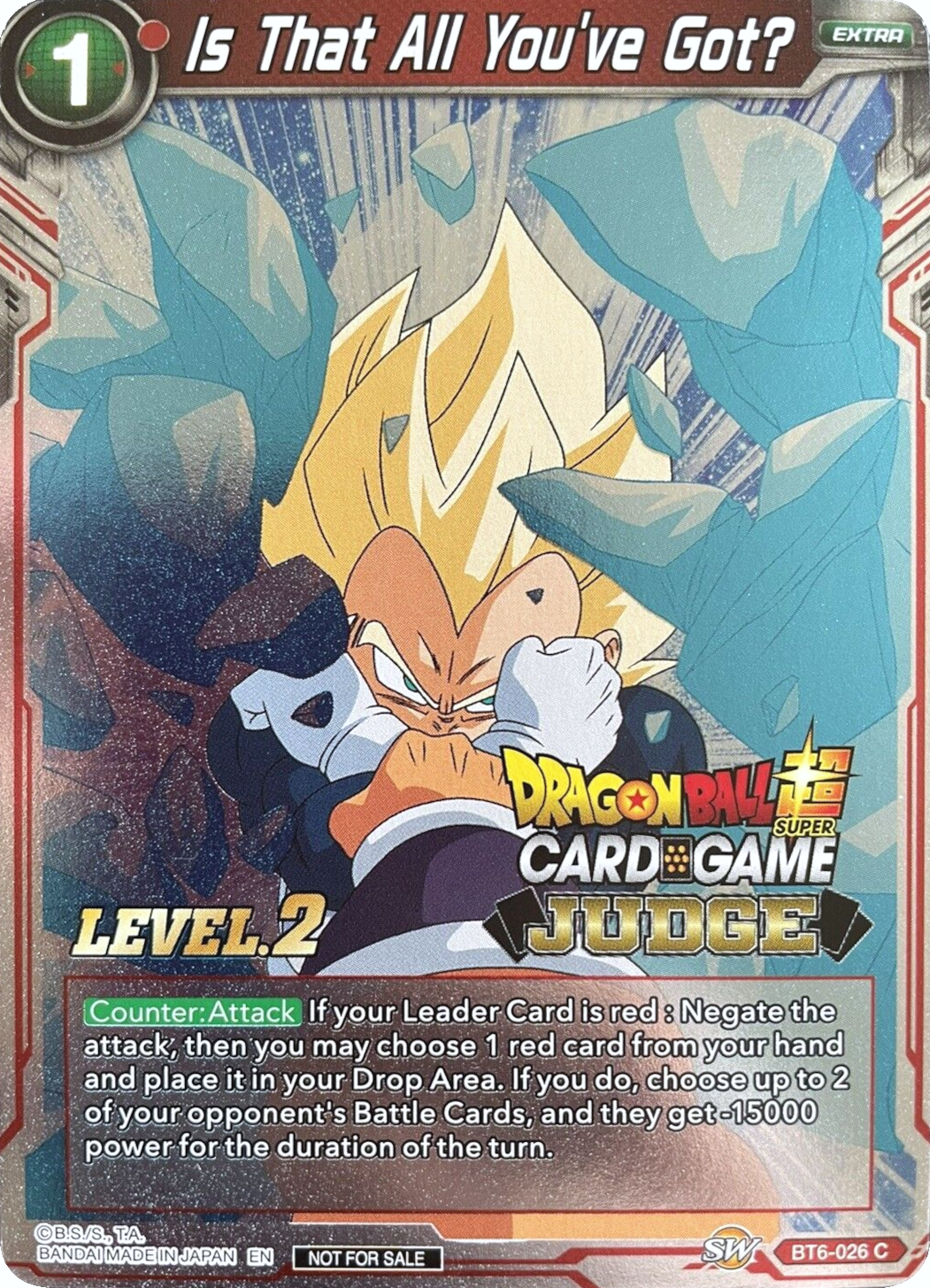 Is That All You've Got? (Level 2) (BT6-026) [Judge Promotion Cards] | Odin's Place
