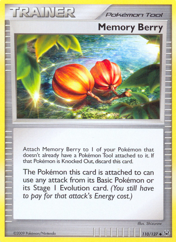 Memory Berry (110/127) [Platinum: Base Set] | Odin's Place