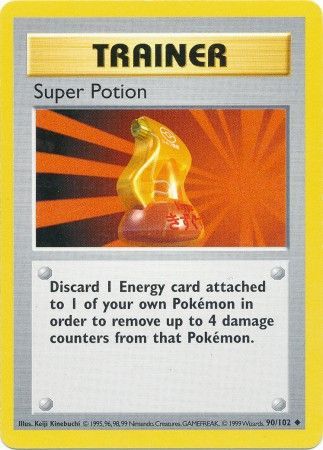 Super Potion (90/102) [Base Set Shadowless Unlimited] | Odin's Place