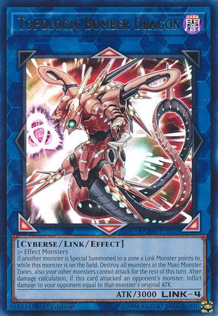 Topologic Bomber Dragon [DUDE-EN025] Ultra Rare | Odin's Place