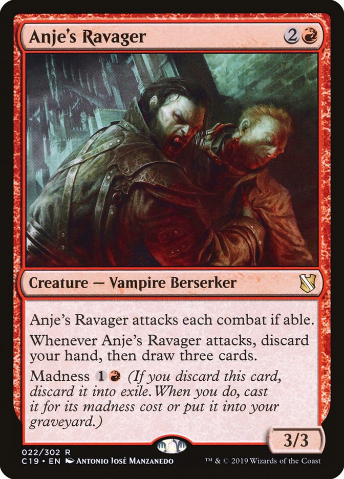 Anje's Ravager [Commander 2019] | Odin's Place