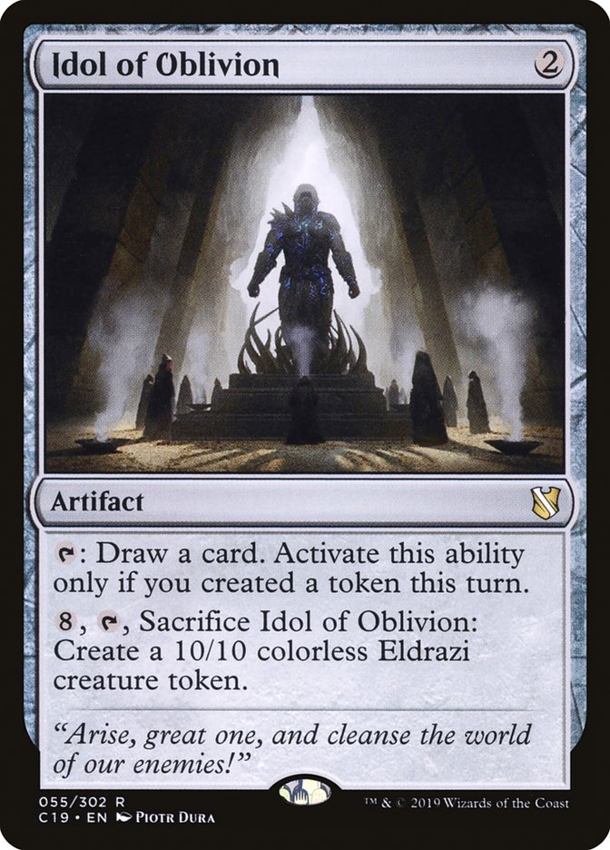 Idol of Oblivion [Commander 2019] | Odin's Place