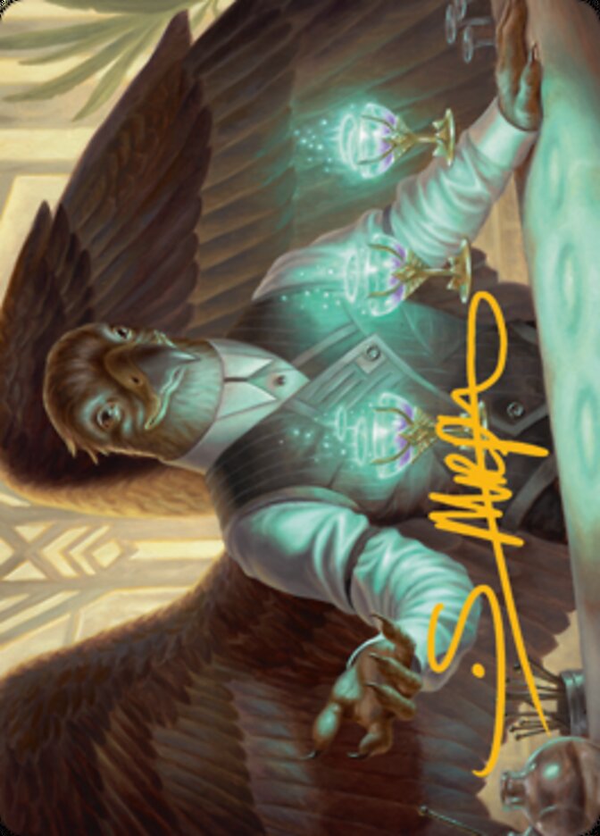 Speakeasy Server Art Card (Gold-Stamped Signature) [Streets of New Capenna Art Series] | Odin's Place