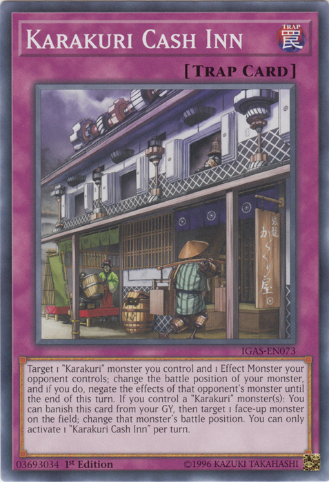 Karakuri Cash Inn [IGAS-EN073] Common | Odin's Place
