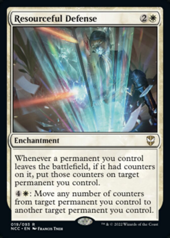 Resourceful Defense [Streets of New Capenna Commander] | Odin's Place