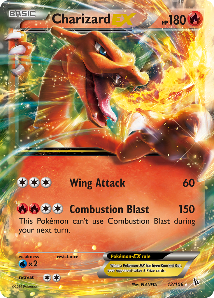 Charizard EX (12/106) [XY: Flashfire] | Odin's Place
