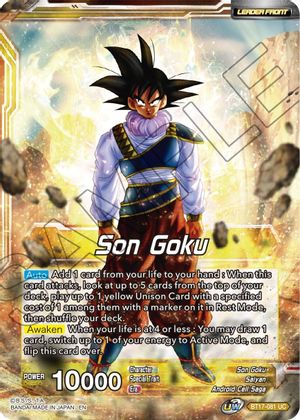 Son Goku // SS Son Goku, Fearless Fighter (BT17-081) [Ultimate Squad] | Odin's Place