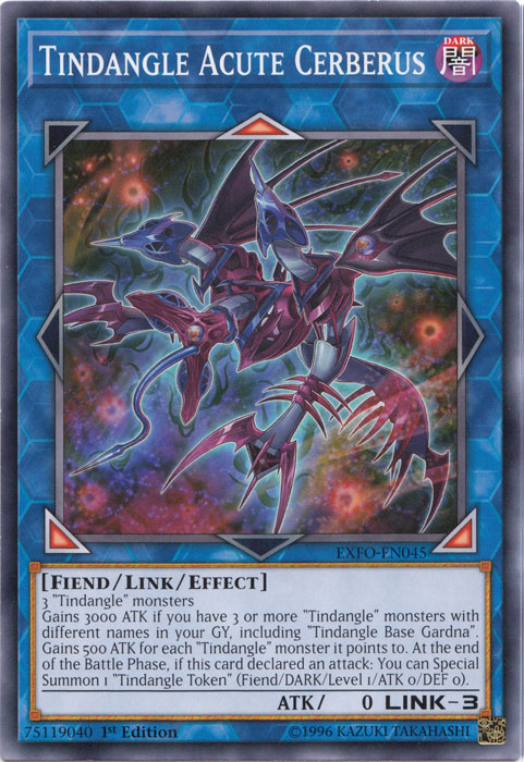 Tindangle Acute Cerberus [EXFO-EN045] Common | Odin's Place