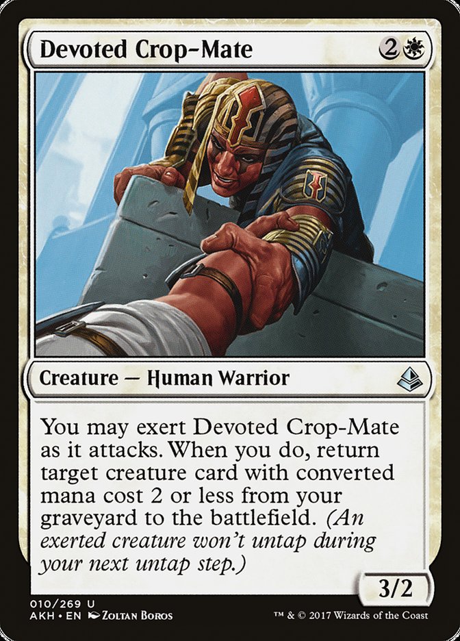 Devoted Crop-Mate (10) [Amonkhet] | Odin's Place