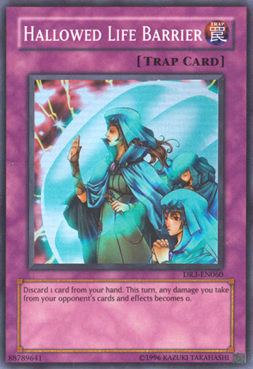 Hallowed Life Barrier [DR3-EN060] Super Rare | Odin's Place
