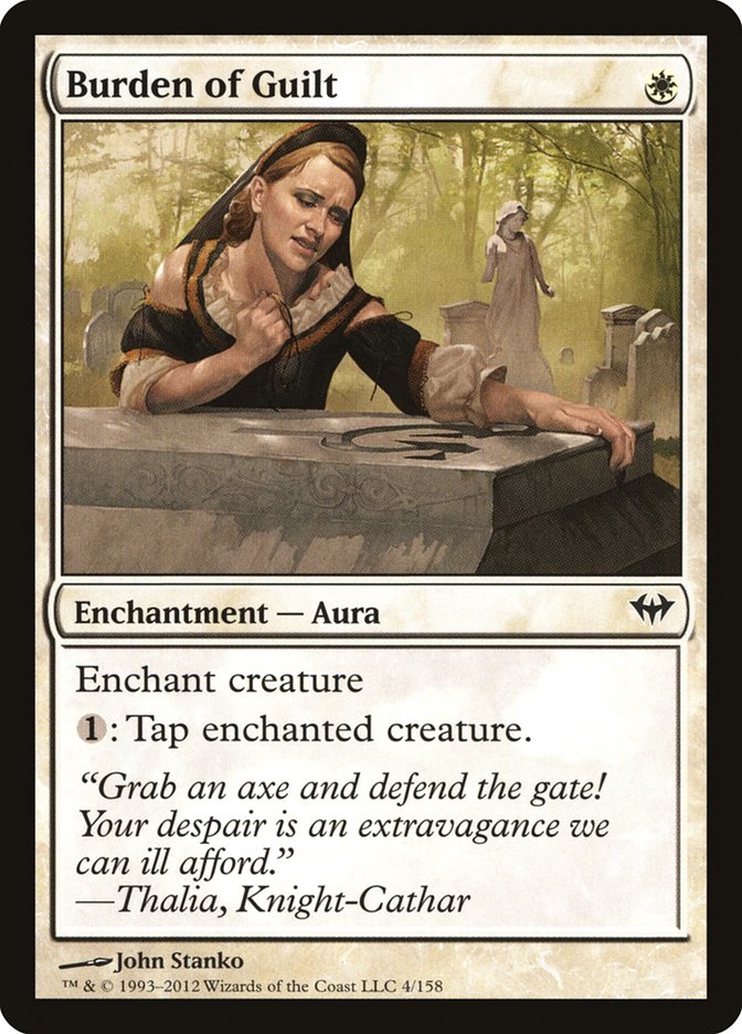 Burden of Guilt (4) [Dark Ascension] | Odin's Place
