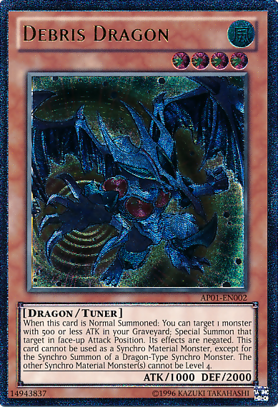 Debris Dragon [AP01-EN002] Ultimate Rare | Odin's Place